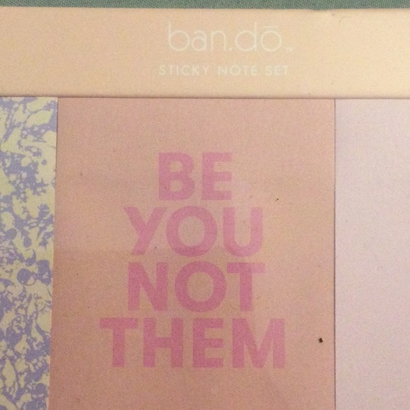 NWT 2PC Ban.do Write On Pencils & Sticky Note Set - Picture 5 of 6